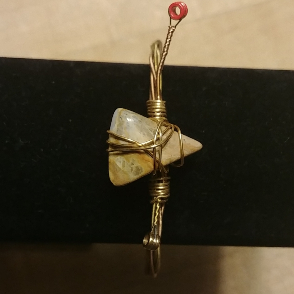 Guitar string bracelet - Picture 2 of 3
